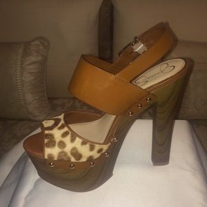 Jessica Simpson Dallis2 Lt Natural/Luggage Sandals